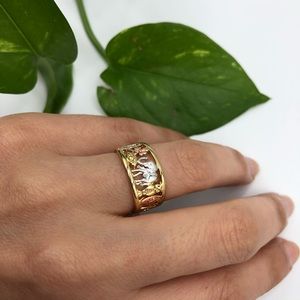 Gold plated good luck charm, elephant